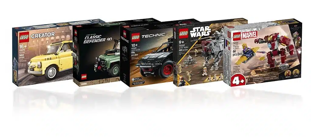 Ranking Najpopularniejszych Klocków Lego Top 50